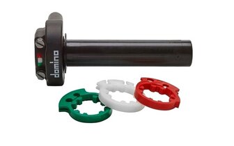Mando de Gas 4T Domino XM2 Regulable Negro