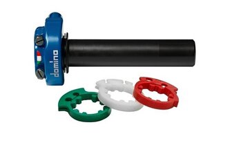 Mando de Gas 4T Domino XM2 Regulable Azul