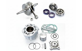 Tuningkit Zylinder + Kurbelwelle Polini Alu Racing 80ccm Derbi Euro 3 / 4