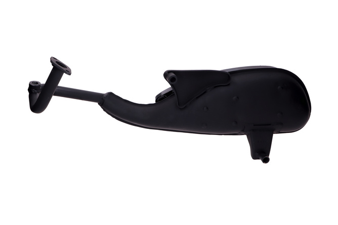 Auspuff GY6 50ccm Euro4 Classic schwarz
