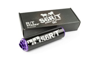 Silenziatore Stage6 R/T 100cc nero / viola