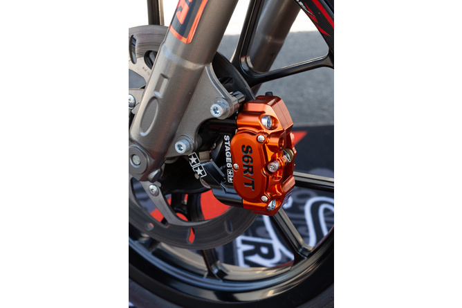 Support d'&eacute;trier 4 pistons Stage6 Moto 50