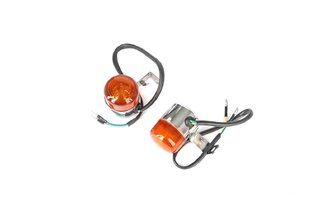 Blinker Honda Dax Replica Chrom / Orange