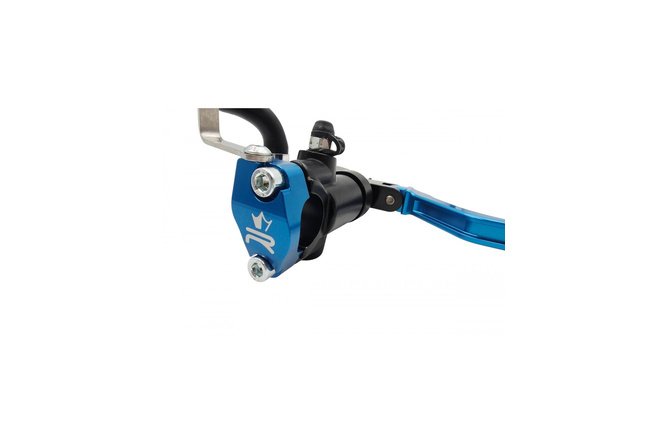 Bremspumpe vorn radial KRM klappbarer Hebel schwarz / blau