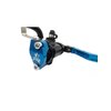 Bremspumpe vorn radial KRM klappbarer Hebel schwarz / blau