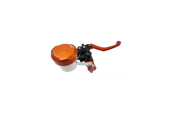 Bremspumpe vorn radial KRM klappbarer Hebel schwarz / orange