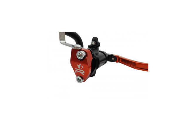 Bremspumpe vorn radial KRM klappbarer Hebel schwarz / orange