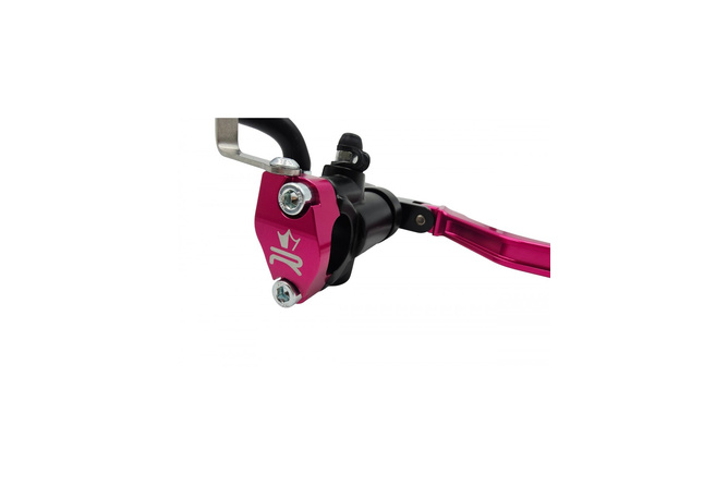 Bremspumpe vorn radial KRM klappbarer Hebel schwarz / pink