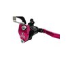 Bremspumpe vorn radial KRM klappbarer Hebel schwarz / pink