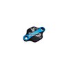 &Ouml;lpumpenabdeckung Bicolor KRM AM6 / Derbi schwarz / blau
