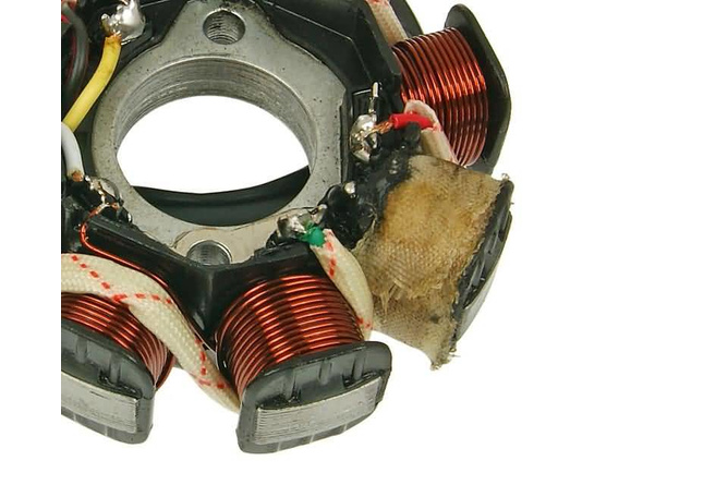 Lichtmaschine 8 Spulen - 1 isoliert GY6 50ccm 4T Chinaroller