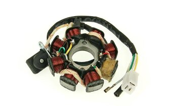 Stator d'allumage GY6 type moteur 139QMB / 139QMA 5 c&acirc;bles