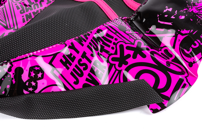 Seat Cover Derbi Xtreme 2011 - 2017 Stage6 Full Covering pink / black