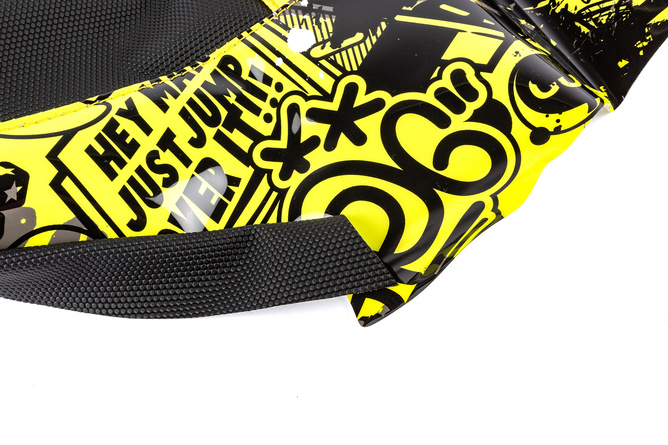 Seat Cover Sherco SM-R 50 after 2013 Stage6 Full Covering yellow / black